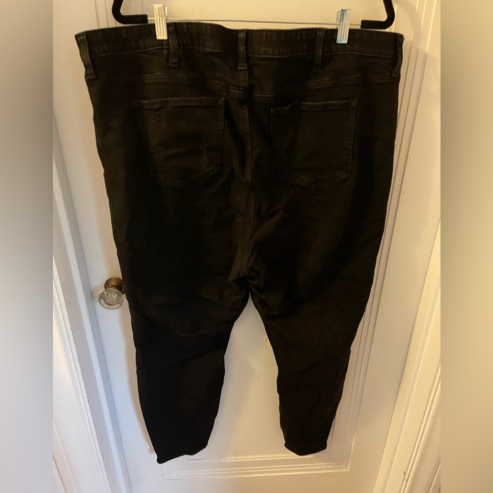 Torrid Distressed Black Jeans
